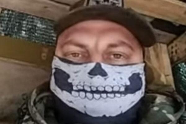 Трусливый путинский фашист/оккупант